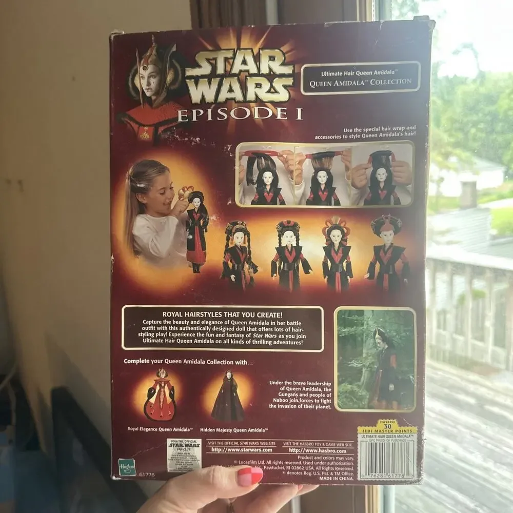 Hasbro Star Wars Episode I Ultimate Hair Queen Amidala - Queen Amidala...